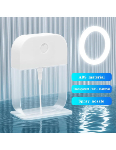 6 Botellas de Spray Transparentes Rimoev 38ml Recargables