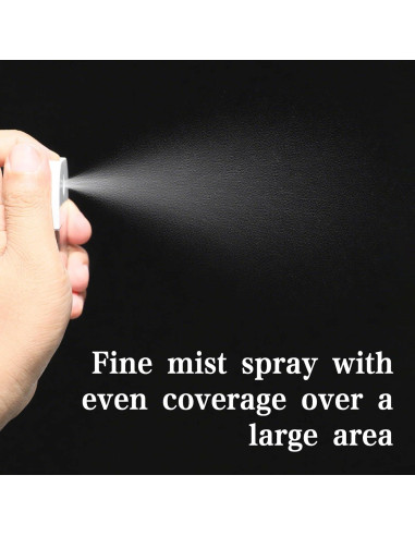 6 Botellas de Spray Transparentes Rimoev 38ml Recargables