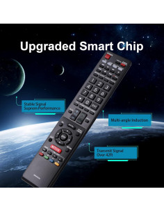 Control Remoto Universal Sharp TV GB004WJSA Sin Programación 2