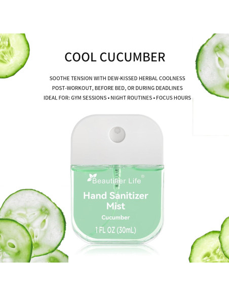 Spray Desinfectante de Manos Portátil Beautifier Life 3x30ml