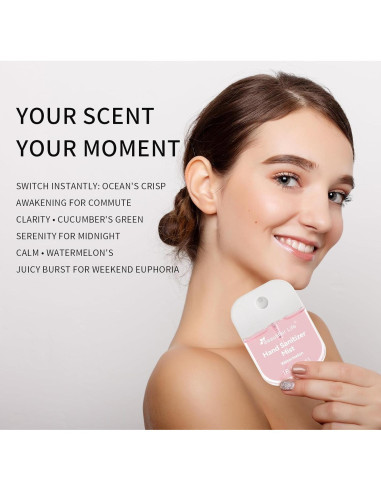 Spray Desinfectante de Manos Portátil Beautifier Life 3x30ml