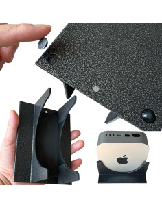 Soporte Vertical para Laptop Mac Mini M4 - Montaje Escritorio 2