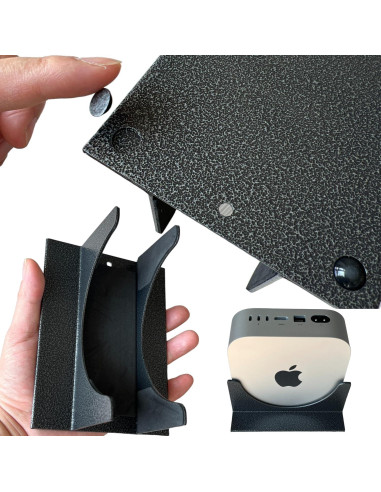 Soporte Vertical para Laptop Mac Mini M4 - Montaje Escritorio