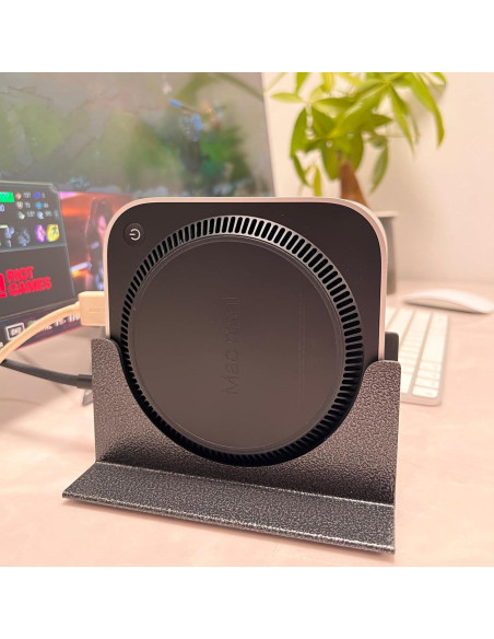 Soporte Vertical para Laptop Mac Mini M4 - Montaje Escritorio