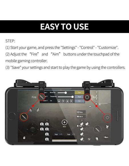 Controlador de Juegos Móvil IFYOO Z108 para iPhone y Android