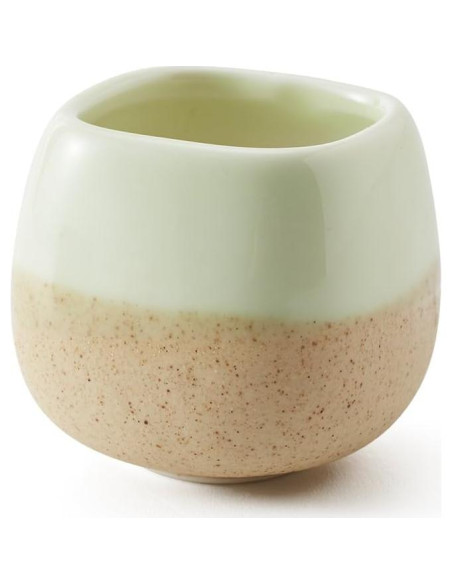 Set de 5 macetas de cerámica SUN-E 5.6 cm esmaltadas