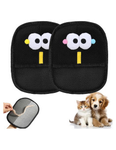 Guantes de Acicalamiento para Mascotas Tranane 2 PCS - Eliminación de Pelo