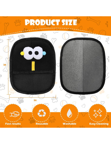 Guantes de Acicalamiento para Mascotas Tranane 2 PCS - Eliminación de Pelo