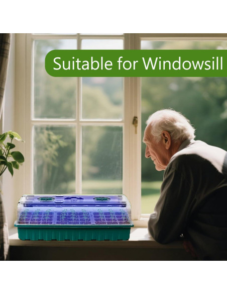 Bandeja de Inicio de Semillas Shenzhen Danzhilin 72 Celdas con Luz LED Bandeja de Inicio de Semillas Shenzhen Danzhilin 72 Celdas con Luz LED