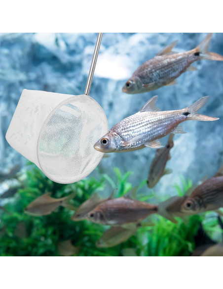 Redes para Peces de Acuario Tyqour 2 Pcs Extensibles 13.5-40.1 cm