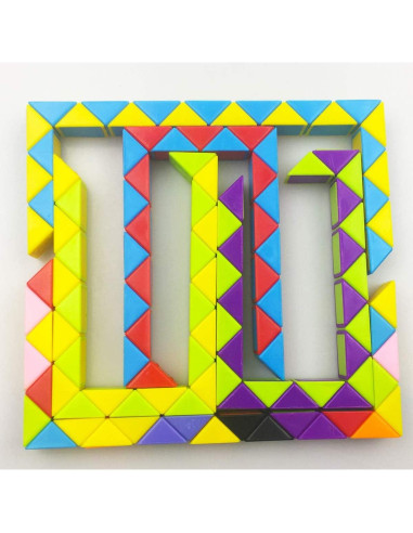 Anditoy 12 Huevos de Pascua con Mini Cubo de Serpiente Juguete