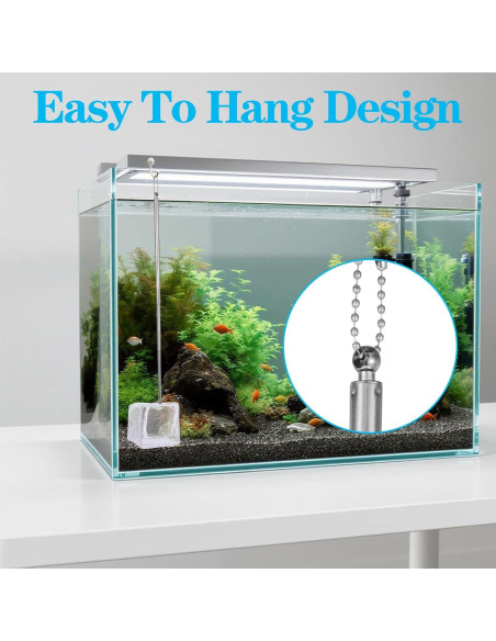 Redes para Peces de Acuario Tyqour 2 Pcs Extensibles 13.5-40.1 cm