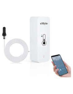Termómetro Inteligente eMylo para Acuarios y Habitaciones WiFi