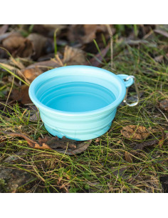 Tazón Plegable para Perros Kit Hecho Fácil 355ml Teal 2