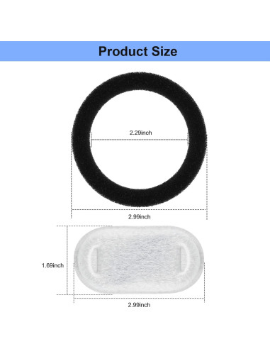 Filtro de Reemplazo para Fuente de Agua para Gatos Wonder Creature 16 Piezas