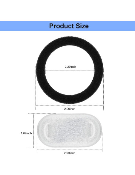 Filtro de Reemplazo para Fuente de Agua para Gatos Wonder Creature 16 Piezas