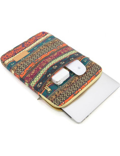 Funda para portátil Kinmac 15-15.6" Bohemio con bolsillo 2