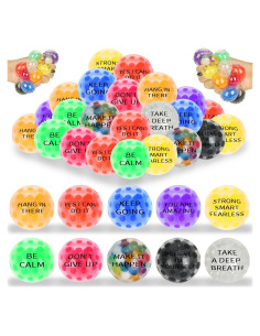Paquete de 20 Bolas Antiestrés Mini Zanshan Coloridas