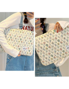 Funda de Laptop HICARRY 14" Acolchada Floral Estilo A 2