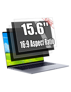 Pack 4 Pantallas de Privacidad y Anti Luz Azul 15.6" Vxaop