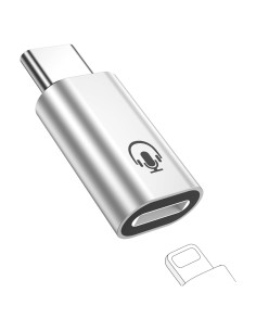 Adaptador de Audio USB C a iPhone Fidioto Plata - Solo Audio