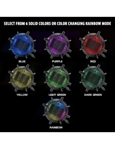 Soporte para Auriculares y Mouse Bungee ENHANCE con 4 Puertos USB