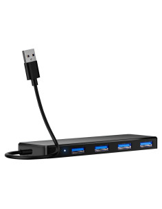 Hub USB 3.0 4 Puertos WILLMLEGED para Coche y Portátil