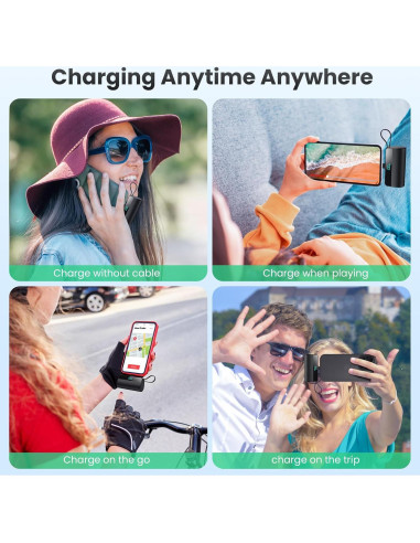 Cargador Portátil Mini 5500mAh Dongguan con Cable USB-C 20W