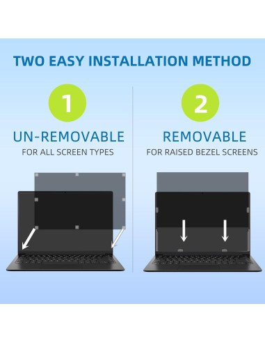 Filtro de Pantalla de Privacidad ROVIKE 14" Antirreflejo