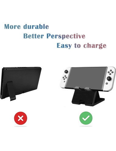 Soporte Plegable UDEE para Nintendo Switch y Dispositivos - Negro