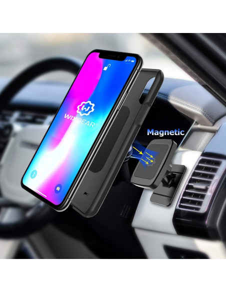 Soporte Magnético para Teléfono WixGear para Automóvil - Ajustable