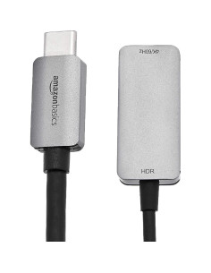Adaptador USB-C 3.1 a HDMI 4K Amazon Basics Gris 2