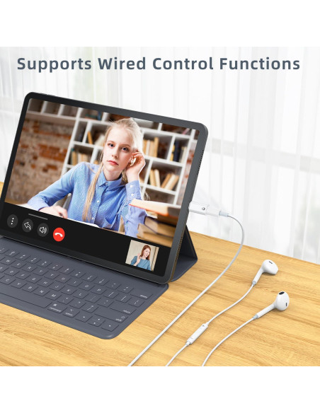 Adaptadores de Audio USB C a Lightning Jadebones - 2 Piezas Adaptadores de Audio USB C a Lightning Jadebones - 2 Piezas