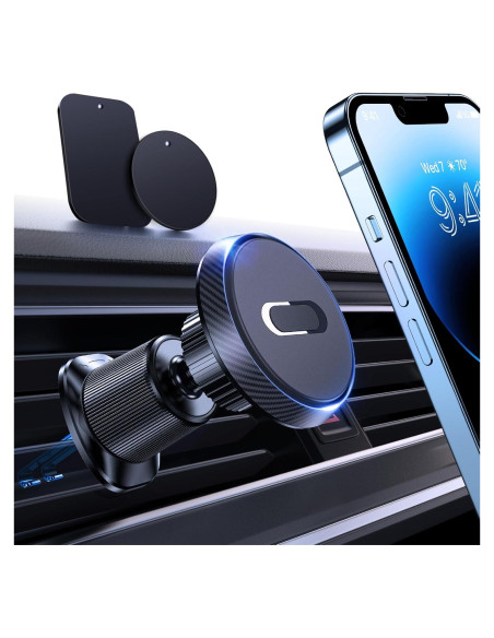 Soporte Magnético para Teléfono de Auto Miracase - Fuerte y Universal