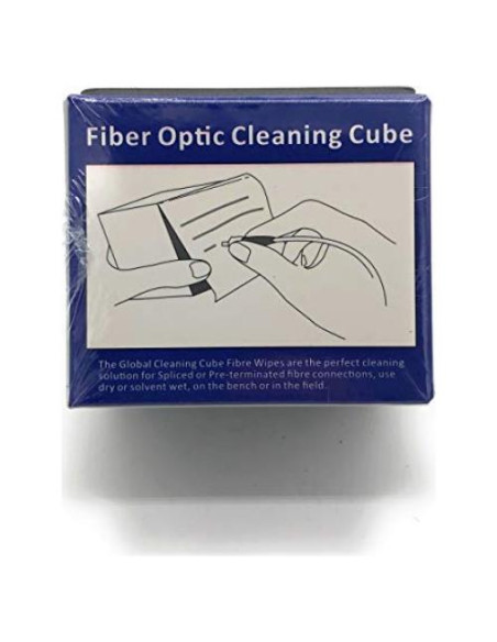 Toallitas de limpieza FiberShack para fibra óptica - 125 unidades Toallitas de limpieza FiberShack para fibra óptica - 125 unidades