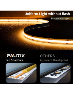 Cinta LED COB PAUTIX 6.1m 3087 LEDs Blanco Cálido 2700K 2