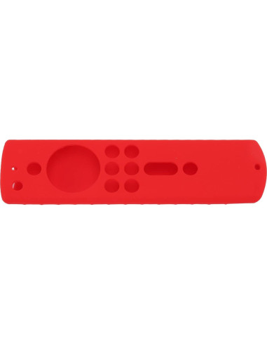 Funda de Silicona Antideslizante para Control Remoto Fire TV 4K - Rojo