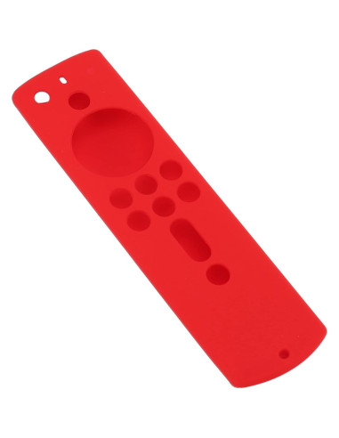 Funda de Silicona Antideslizante para Control Remoto Fire TV 4K - Rojo
