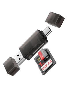 Lector de Tarjetas SD y Micro SD USB C REPIND 2 en 1
