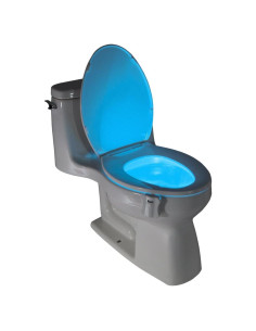Luz de Inodoro LED Wally LightBowl, 8 Colores, Sensor Movimiento