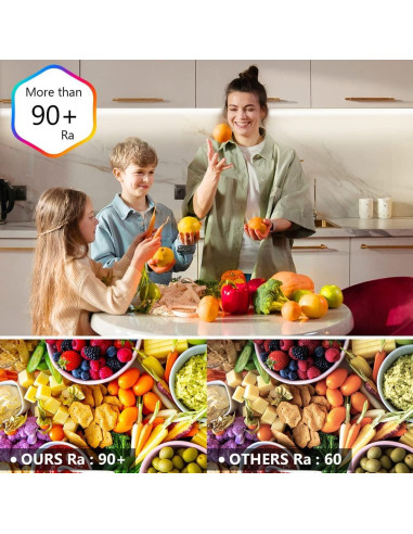 Tira LED 30m Wefomey 2700K-6500K Regulable con Control Remoto