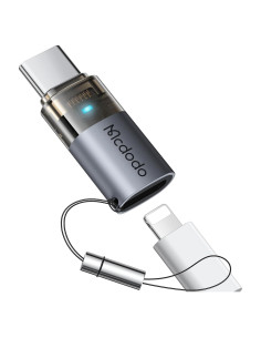 Adaptador Mcdodo Lightning a USB-C 60W Carga Rápida