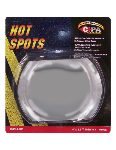Espejo Convexo Stick-On CIPA 49402 10 x 14 cm Ajuste Universal