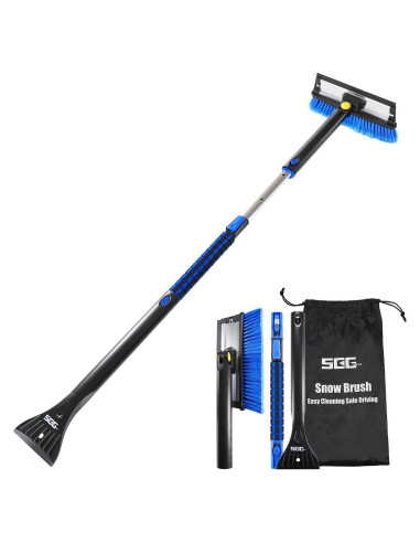 Cepillo de Nieve Extensible SEG Direct 127 cm con Raspador