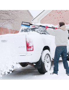 Cepillo de Nieve Extensible SEG Direct 127 cm con Raspador 2