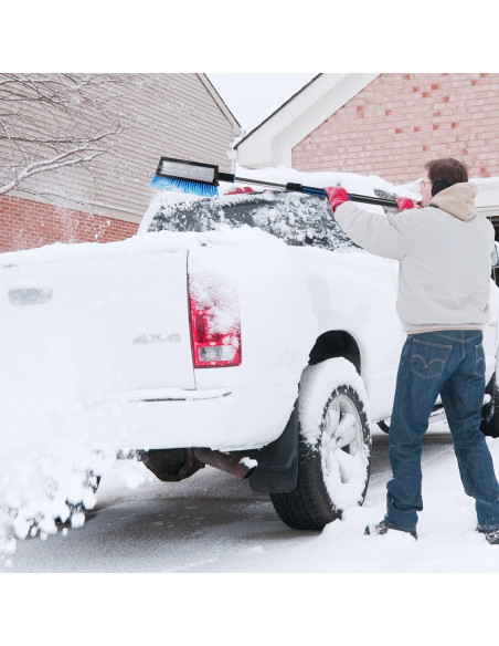 Cepillo de Nieve Extensible SEG Direct 127 cm con Raspador