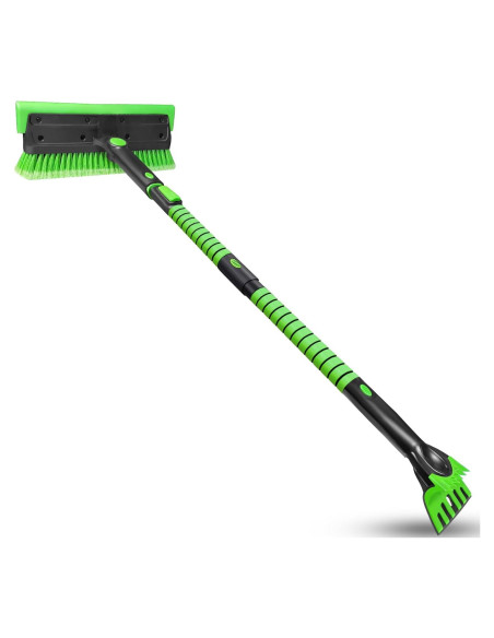 Cepillo de Nieve SEAAES 142 cm Extensible para SUV y Camiones