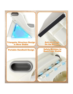 Rampa para Gato Usluole para Caja de Arena Automática 25-33 cm 2