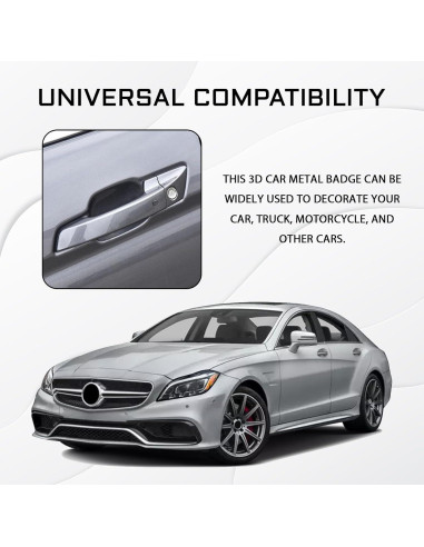 Cubiertas de Cerradura de Llave de Coche Hirificing 4PCS Negro