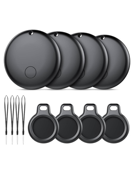 Etiquetas de Rastreo Bluetooth Ajblg - Paquete de 4, Android